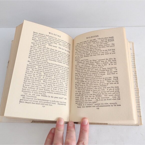 Vintage Zane Grey Wildfire Novel 1945 Hardcover Book Dust Jacket - Picture 7 of 9